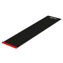 Skládací podložka/koberec na šipky XQ MAX PUZZLE 237 cm - černá