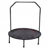 Trampolína SEDCO 101 cm s madlem Skládací fitness trampolína o průměru 101 cm a výšce 22 cm s uchycením pomocí 34 pevných pružin. Všechny části trampolíny jsou pozinkovány a chráněny proti korozi. Trampolína má 5 nohou ...