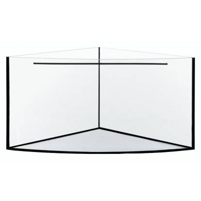 Akvárium 107x107x60 cm rohové, 410 l DIVERSA