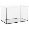 Klasické skleněné akvárium, rozměry 50x30x30 cm, sklo 4 mm, objem 45l, tvar obdélníkový. 