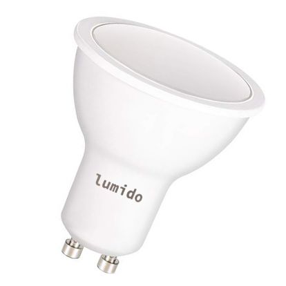 LED žárovka GU10, 4W, 380lm, neutrální bílá, 5400K LUMIDO