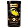 Krmivo AFRIKA HERBIVORE je měkké krmivo v podobě potápějících se granulí pro býložravé a všežravé africké ryby. Obsah balení 100ml/60g. 