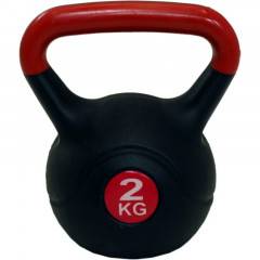 Kettlebell 2 kg plast SPARTAN