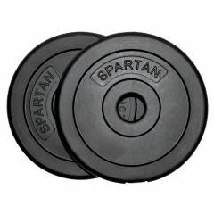 Sada závaží 2x1,25 kg cement SPARTAN, osa 30 mm