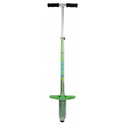 Skákací tyč Spartan Pogo Stick zelená