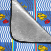 Spokey PICNIC AMBER Pikniková deka s popruhem, 150 x 180 cm