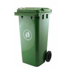 Popelnice G21 GA-240 L Tmavě zelená