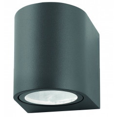 Svítidlo Nova Luce NERO R WALL GREY nástěnné, IP 54, GU10