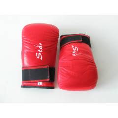 Box. rukavice pytlovky - červená