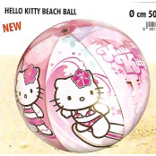 Míč plážový HELLO KITTY 50CM - růžová