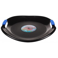 Sáňkovací talíř TORNÁDO SUPER PLASTKON 56 cm - černá