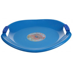 Sáňkovací talíř TORNÁDO SUPER PLASTKON 56 cm - modrá