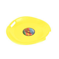 Sáňkovací talíř TORNÁDO 629 PLASTKON 56cm - žlutá