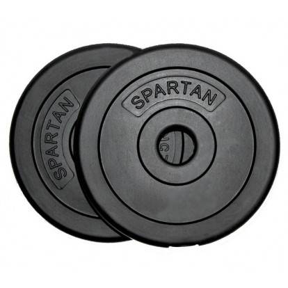 Sada závaží 2x15 kg cement SPARTAN, osa 30 mm