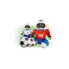 Hračka Zigybot Robofotbal na dálkové ovládání, 2 ks + 2 branky, 36 x 24 cm