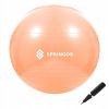 Gymnastický míč 55 cm + pumpička SPRINGOS DYNAMIC oranžový