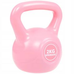 Kettlebell 2 kg ABS SPRINGOS růžový 
