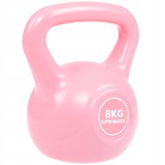 Kettlebell 8 kg ABS SPRINGOS růžový 