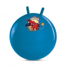 Míč skákací MONDO Spiderman 45 cm - červená