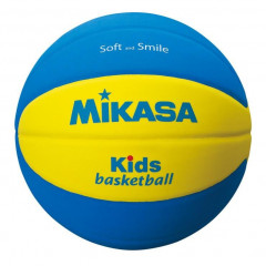 Míč basketbal DĚTSKÝ MIKASA PĚNA EVA VEL.5 SB5 - žlutá
