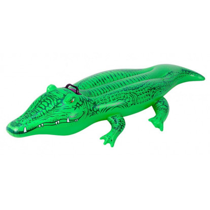 Plovoucí krokodýl Intex 58546 nafukovací zelený 168x86 cm - zelená