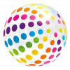 Nafukovací plážový míč Intex Nafukovací míč s barevným potiskem o průměru 107 cm. Je skvělou hračkou k vodě nebo bazénu na zahradě. Vaše děti si s ním užijí mnoho legrace a zábavy. Materiál PVC bez ftalátů.