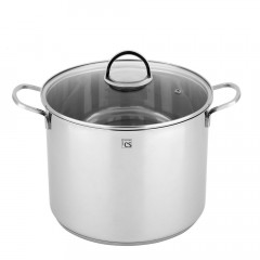 CS SOLINGEN Hrnec s poklicí nerez 28 cm TRIER CS-075187