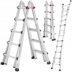 Teleskopický žebřík / štafle 4x5 příček HIGHER COMBO CL5