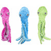 Plyšová hračka pro psy ve tvaru chobotnice, která píská. Různé barvy.