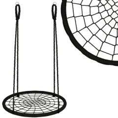 Zahradní houpačka SPRINGOS ČAPÍ HNÍZDO 120 cm černá