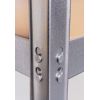 Kovový regál METALKAS RIVET 175 180x90x40 cm 5 polic MDF
