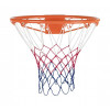 Basketbalová síťka ruční výroby. Barva: červeno-modro-bílá