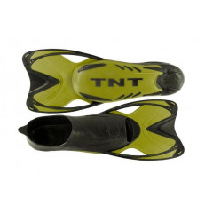 Ploutve plavecké TNT SHORT 33-34 - žlutá