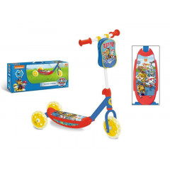 Koloběžka - trojkolka MONDO MY FIRST SCOOTER PAW PATROL - červená