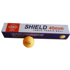 Míčky PP SHIELD bezešvé 6 kusů - oranžové - oranžová