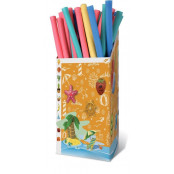 Tyč do vody PE 470 modré 150 cm - bez otvoru - modrá