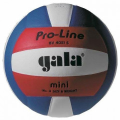 Míč volejbal TRAINING MINI PRO LINE 4051S barva červeno/modro/bílá GALA -