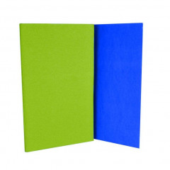 Skládací karimatka 180x50x0,8 cm, modro-zelená SEDCO