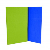 Skládací karimatka 180x50x0,8 cm, modro-zelená SEDCO