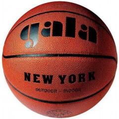 Míč basket NEW YORK BB7021S - hnědá