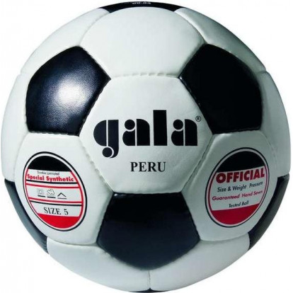 Fotbalový míč GALA PERU BF4073S - bílá