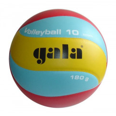 Míč volejbal TRAINING 180g BV5541S barva modro/žluto/čevená GALA AKCE PRO ŠKOLY A ODDÍLY