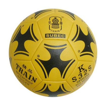 Fotbalový míč kopaná OFFICIAL SUPER KS32S - 5 akce pro školy a oddíly - žlutá