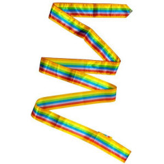 Gymnastická stuha 6 metrů - vícebarevná