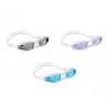 Plavecké brýle INTEX 55682Stylové plavecké brýle s průhlednými bezpečnostními čočkami. Pohodlné tvarované košíčky na oči pro dokonalou těsnost a upravitelný pásek pro bezpečné a pohodlné nošení.