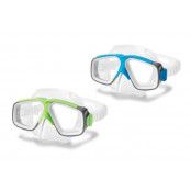 Potápěčské brýle Intex 55975 SILICONE SURF RIDER MASK - zelená