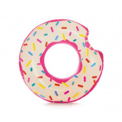 Kruh plavecký DONUT INTEX 107 x 99 cm - růžová