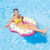 Kruh plavecký DONUT INTEX 107 x 99 cm - růžová