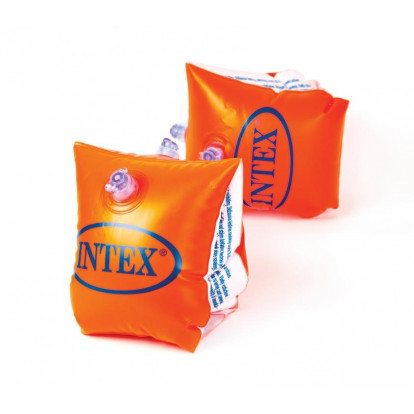 Rukávky nafukovací INTEX 58642 DELUXE - oranžová