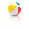 Nafukovací plážový míč Intex 59020Nafukovací míč o průměru 51 cm s barevnými pruhy. Vyroben z pevného vinylu.